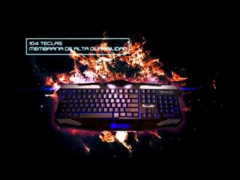 EAN 8436550231977 - TALIUS Arconte teclado Juego QWERTY Español Negro, Plata