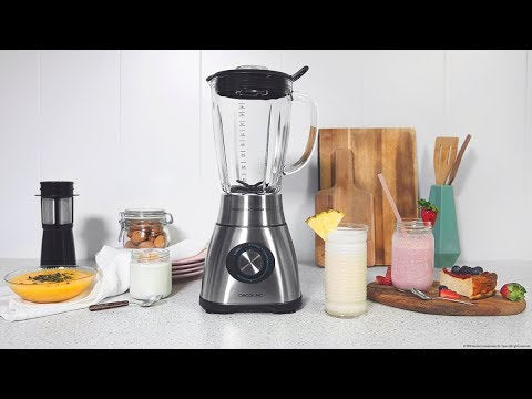 EAN 8435484041003 - Cecotec Power Black Titanium 1800 Batidora de vaso 1800 W Negro, Acero inoxidable