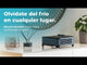 EAN 8435484082556 - Cecotec 08255 calefactor eléctrico Interior Negro, Gris 2000 W Ventilador eléctrico