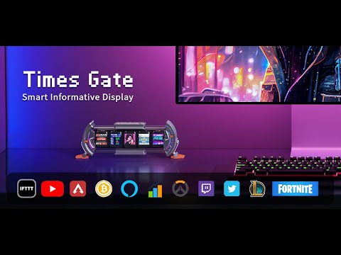 EAN 6958444604053 - Divoom Times Gate Reloj digital Otro Naranja, Plata