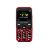 Primo By Doro 368 Teléfono Móvil Con Botones Grandes Botón De Pánico Rojo