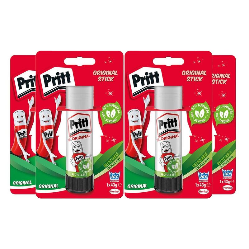 Pritt Klebemifte Multipack, 4 X 43g, 9h Pk8mp