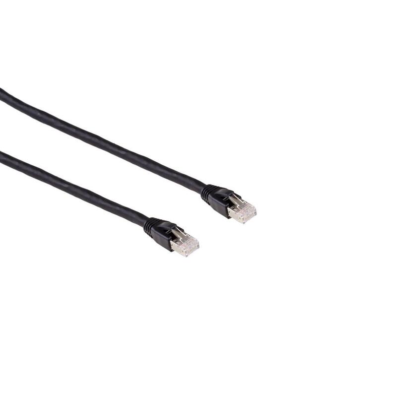 Pro Hdbaset 5,0m, Kat7 S/Ftp  Patchkabel,, Sort, Lszh