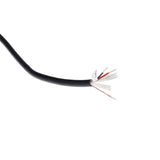 Pro Mikrofonkabel, 2xawg24,  Od:, 6,0mm, Sort, 2xskRmet,