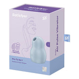Satisfyer - Pro To Go 1 Estimulador Y Vibrador Doble Azul