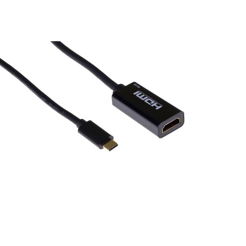 Pro Usb-C Adapter, Usb-C: Han  - Hdmi: Hun, 0,15m, Sort,
