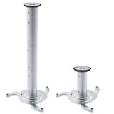 Soporte Para Proyectores De Techo Plateado De 80 Mm A 980 Mm