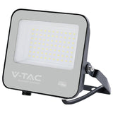 V-Tac 50w Led Floodlight Cree Chip Black Body Grey Glass 4000k 135lm/W