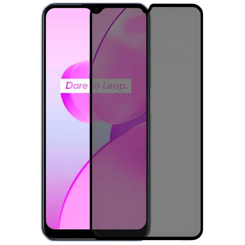 Protector De Cristal Templado Antiespía Realme C35 / Narzo 50a Prime