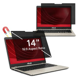 Protector De Pantalla 14" Magnético Con Filtro Anti Luz Azul Para Portátil Asus Vivobook X456 316X184 Mm