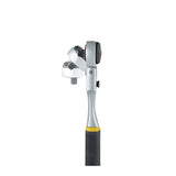 Proxxon 23 074 2223074-Carraca 1/4" Cabeza Articulada 90º, Rojo
