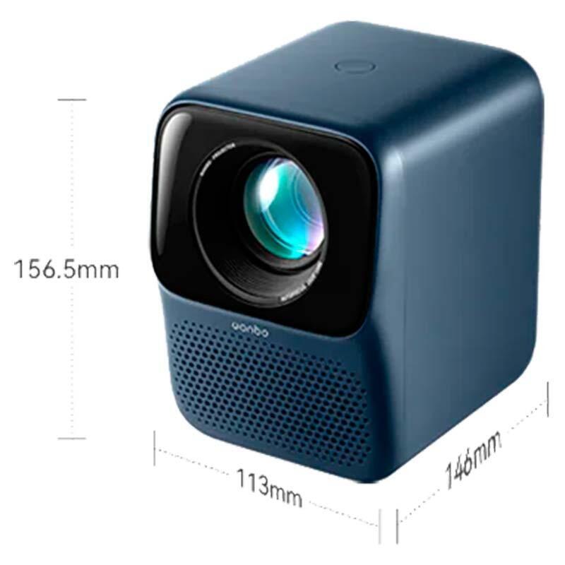 Proyector Wanbo T2 Max New 1gb/16gb Android 9.0 Azul