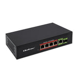 Przelacznik Sieciowy Switch Fast Ethernet Poe 4x Rj45 Poe 1x Rj45uplink 1x Sfp 65w 1000 Mb/S