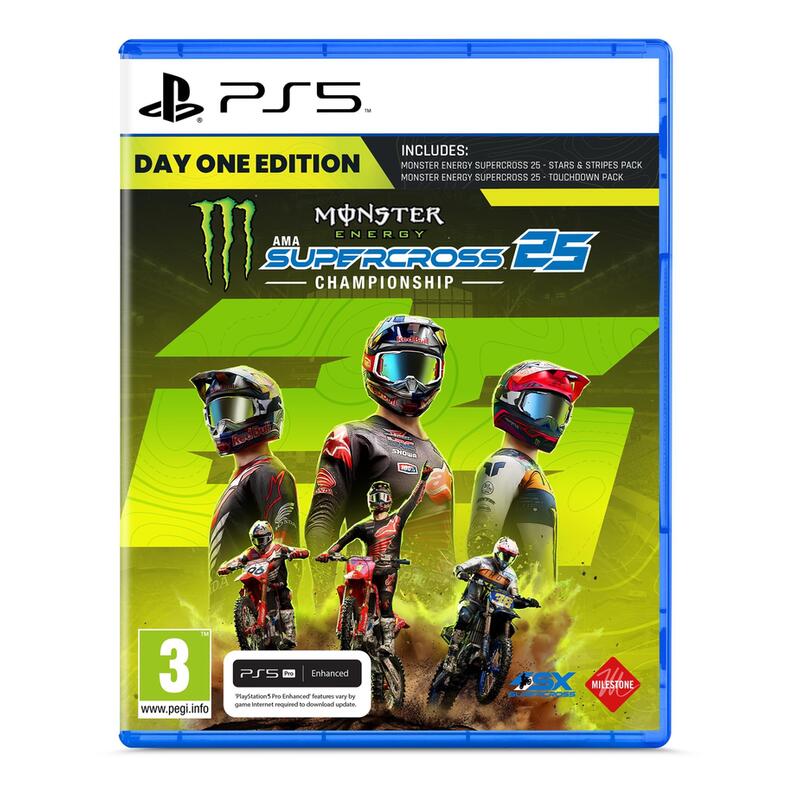 Ps5 Monster Energy Supercross 25 The Official Videogame D1 Ed Eu