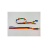 Pulsera Con Bolita Plateada - Bandera Lgtb
