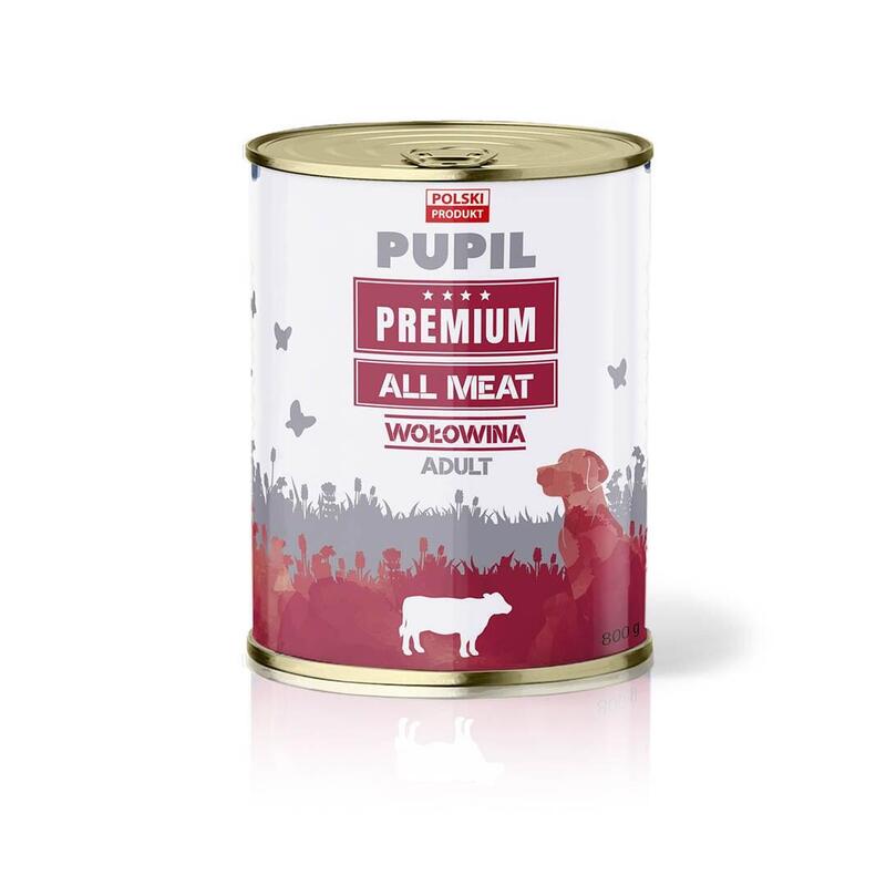Pupil Premium Wolowina Karma Mokra Para Perro 800g
