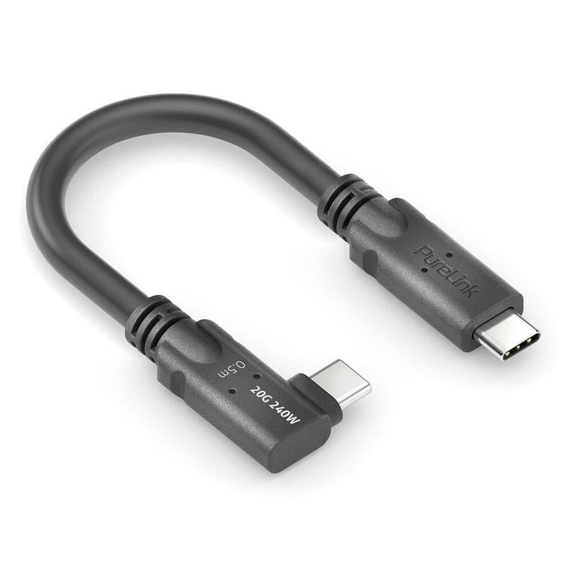 Purelink Microx4 Usb-C Auf 90° Usb-C Usb4 Gen2x2 20gbps, 0,10 M
