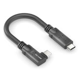 Purelink Microx4 Usb-C Auf 90° Usb-C Usb4 Gen2x2 20gbps, 0,10 M