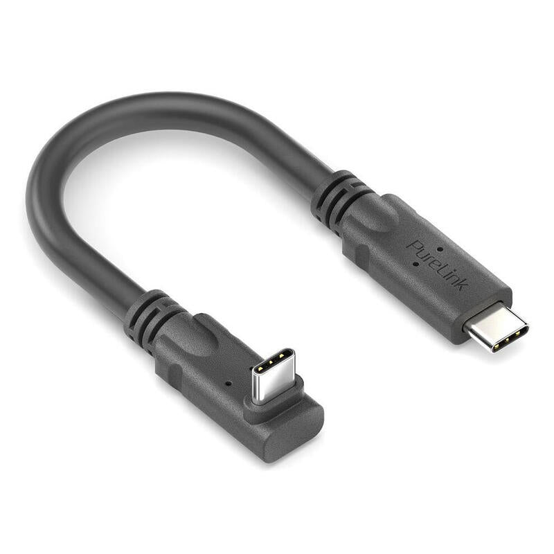 Purelink Microx4 Usb-C Auf 90° Usb-C Usb4 Gen2x2 20gbps, 0,10 M