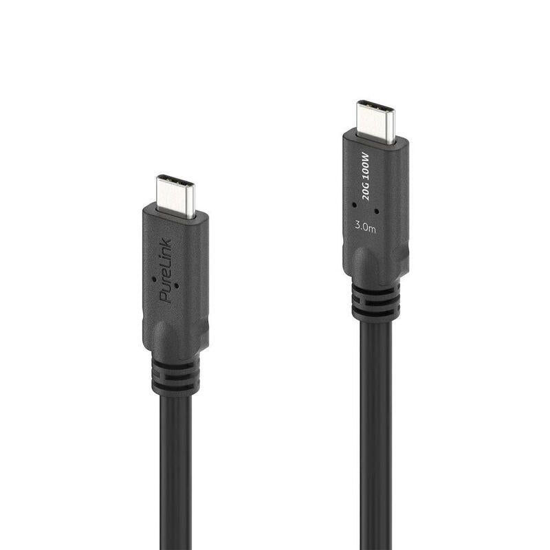 Purelink Microx4 Usb-C Auf Usb-C Cable Usb4 Gen2x2 20gbps, 240w, 1,00 M