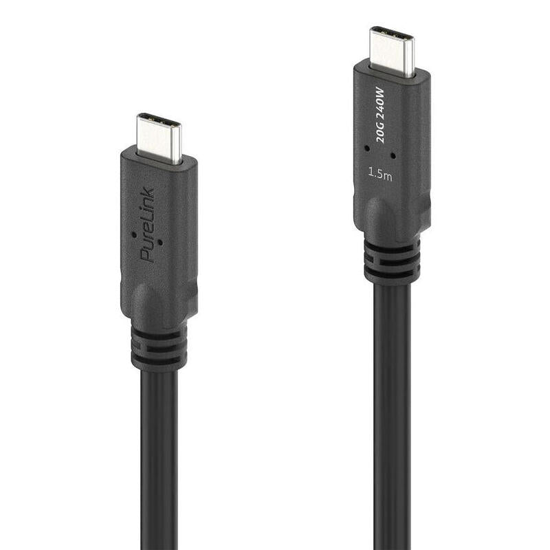 Purelink Microx4 Usb-C Auf Usb-C Cable Usb4 Gen2x2 20gbps, 240w, 1,50 M