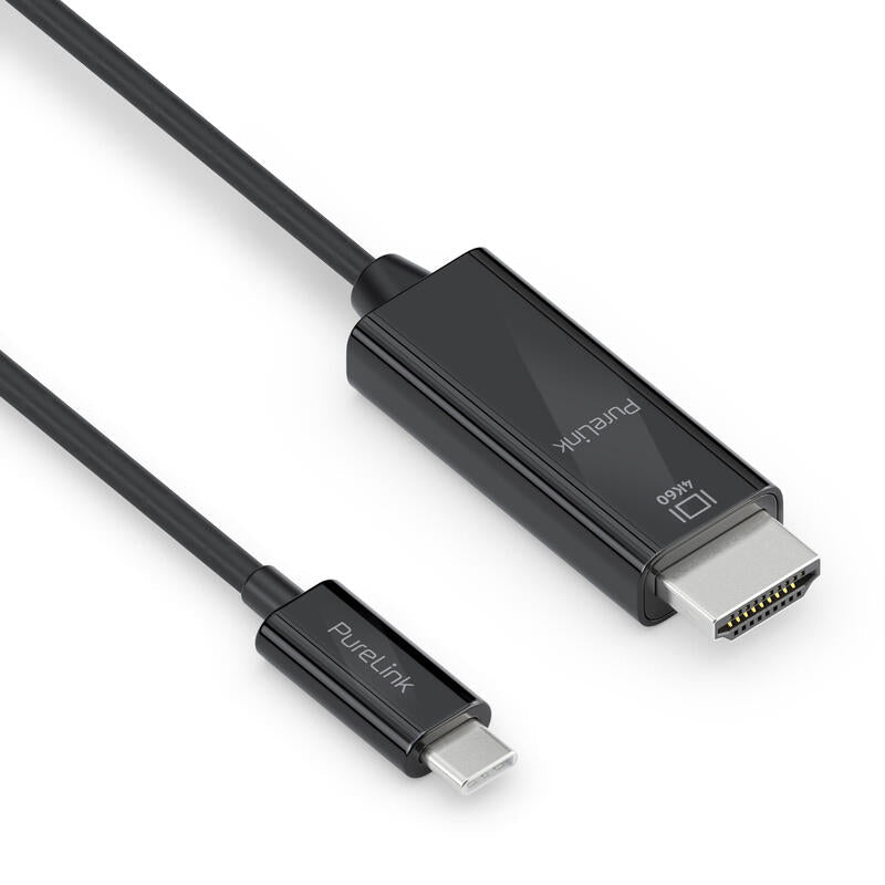 Purelink Usb-C Auf Cable Hdmi, Aktiv 4k 2,0m, Negro