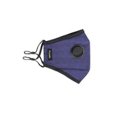 Pureme Reusable / Adjustable Mask Cotton 2 Pcs N95 Filters Inside The Package Dark Blue