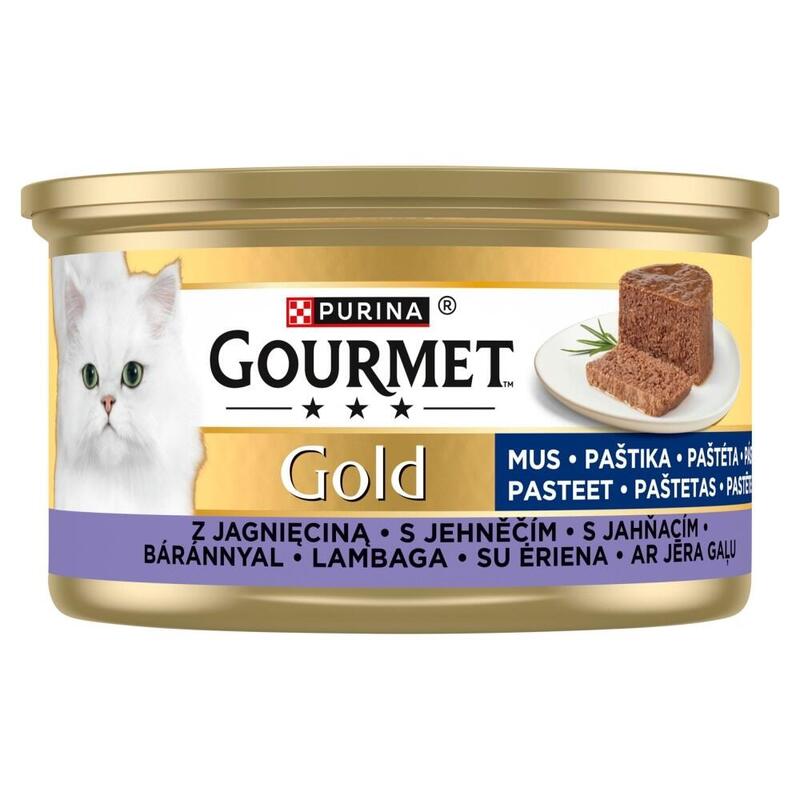 Purina Gourmet Gold Mousse With Lamb - Comida Húmeda Para Gatos - 85g