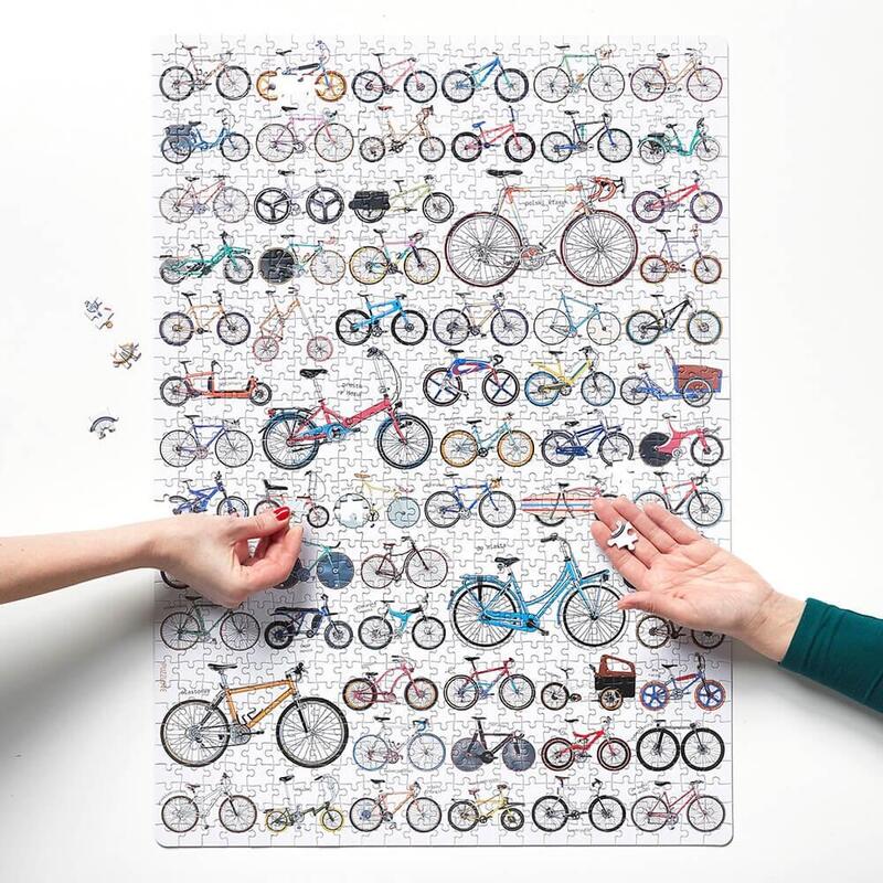 Puzzle 1000 Elementów Puzzlove Rowery