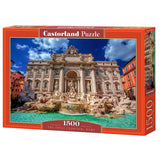 Puzzle 1500 Elementów Fontanna Di Trevi