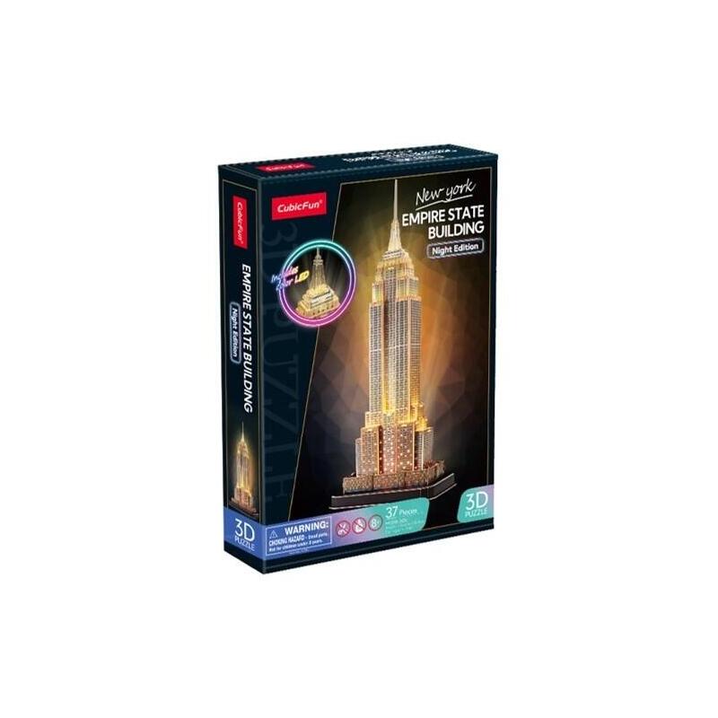 Puzzle 3d 37 Piezas Empire State Building