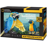 Puzzle 3d 88 Piezas Ara Szafirowa
