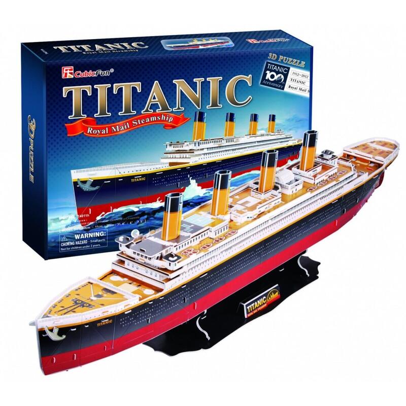 Puzzle 3d Titanic Grande