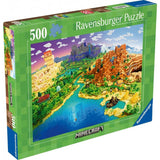 Puzzle 500 Elementów Minecraft