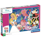 Puzzle Alicia En El Pais De Las Maravillas Disney 104pzs
