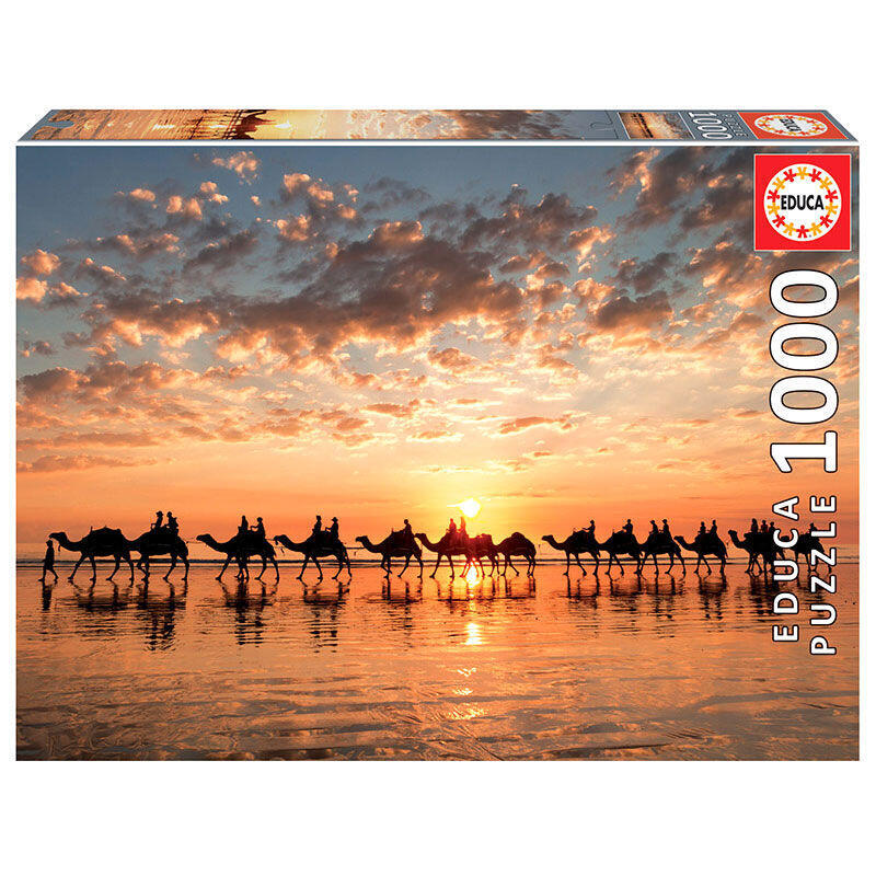 Puzzle Atardecer Dorado En Cable Beach Australia 1000pz