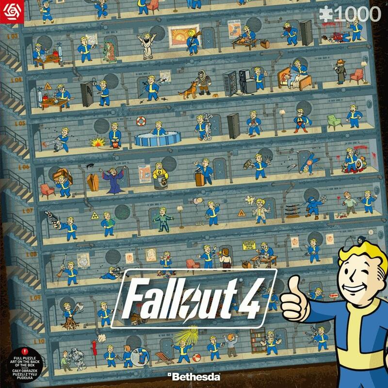 Puzzle Good Loot Gaming  Fallout 4 Perk Poster 1000 Elementów