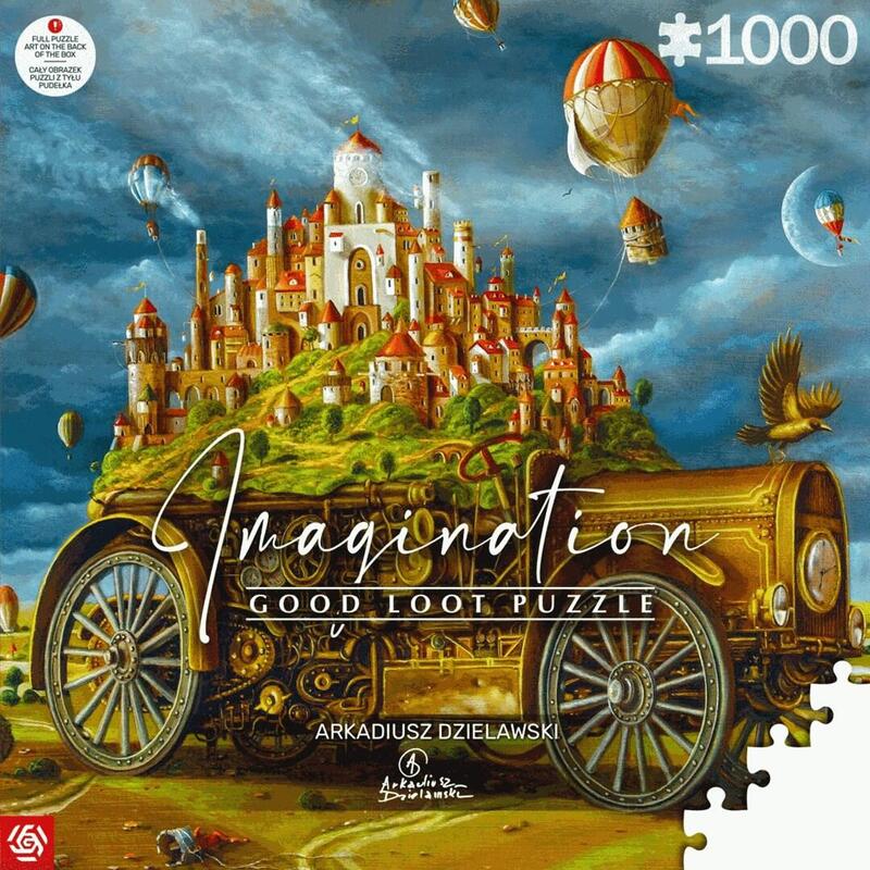 Puzzle Good Loot Imagination  Arkadiusz Dzielawski Wielka Przeprowadzka 1000 Elementów