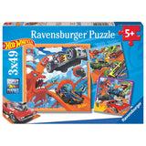 Puzzle Hot Wheels 3x49pzs