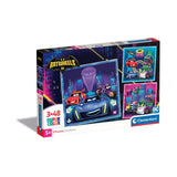 Puzzle Maxi Batwheels 3x48pzs