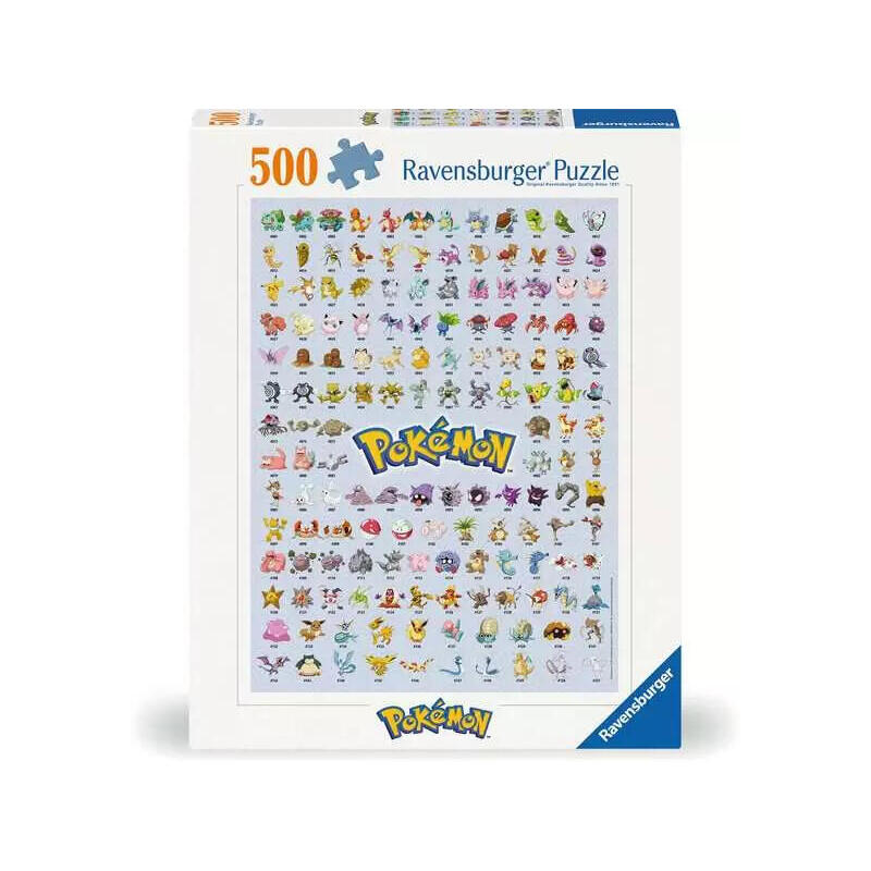 Puzzle Pokemon 500pzs