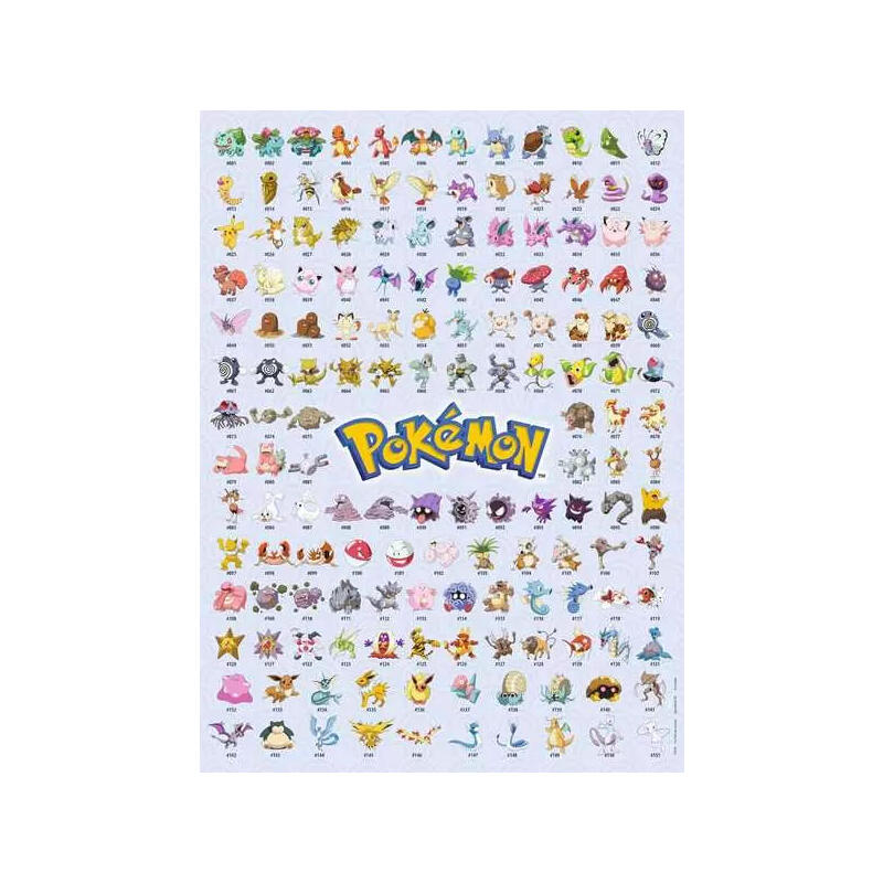 Puzzle Pokemon 500pzs