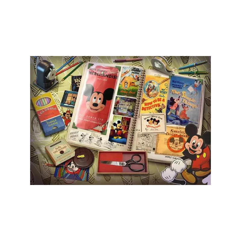 Puzzle  Ravensburger  Disney Edición Coleccionista - 1950 Mickey Anniversary 1000 Piezas 17584