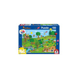 Puzzle Schmidt Spiele Die Maus En El Parque De Juegos De 100 Piezas 56395
