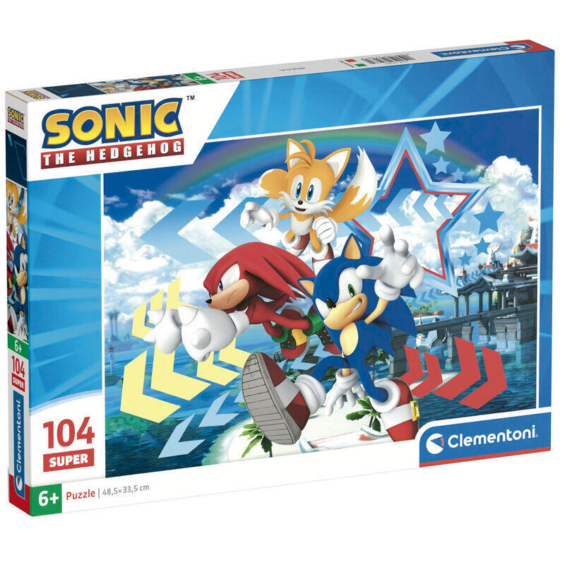 Puzzle Sonic The Hedgehog 104pzs