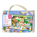 Puzzle Stwórz Pejzaz Miejski 3d - Barcelona