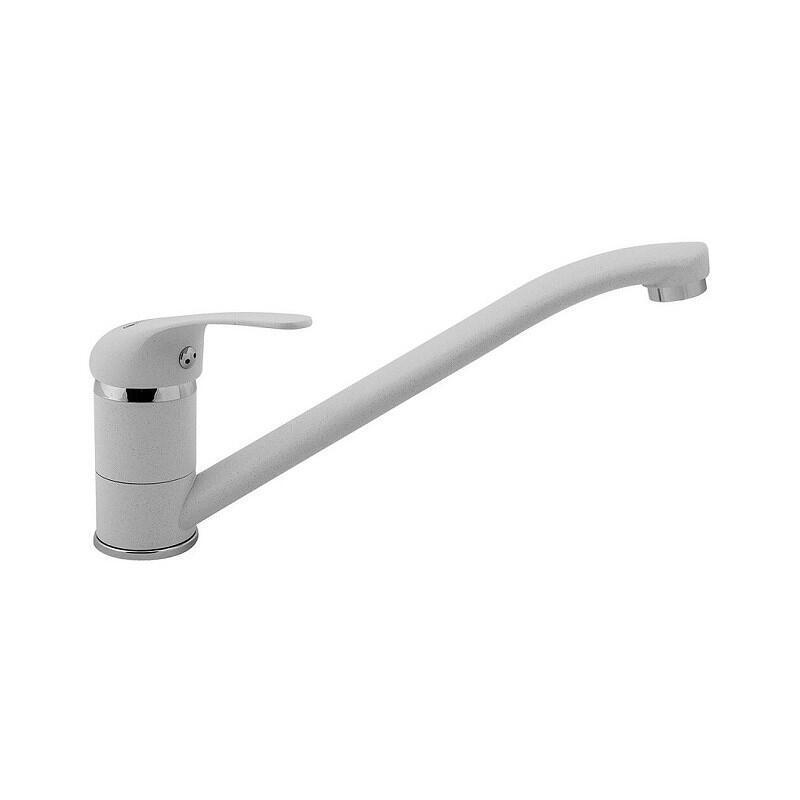 Pyramis Asalia Grifo De Cocina Blanco Polar