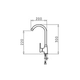 Pyramis Bello 090935601 Mezclador De Cocina Volcano De Granito (Negro)