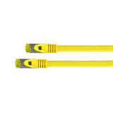 Python Cable De Red M. Cat.7 Rohcable Nylongefl. Gelb 2m