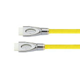 Python Hdmi« 2.0 Cable 4k2k Malla De Nailon Amarillo 0,5m